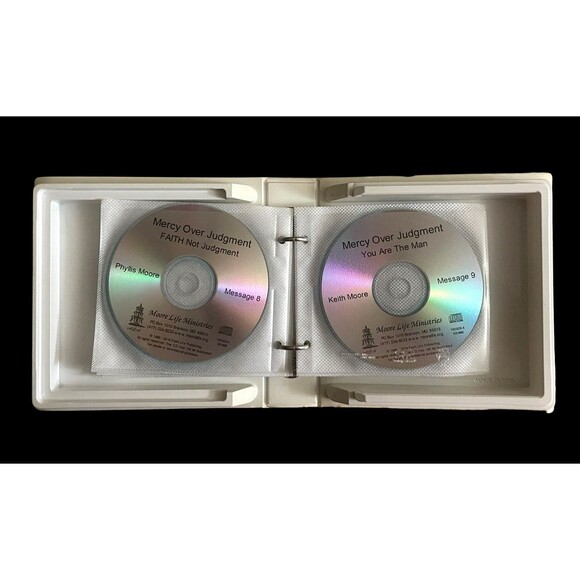 Keith Moore Mercy Over Judgment 15 CD Box Set Messages Religious Christian Bible - Picture 5 of 8